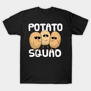 Potato Squad Shirt - Funny Potato Sunglasses T-Shirt